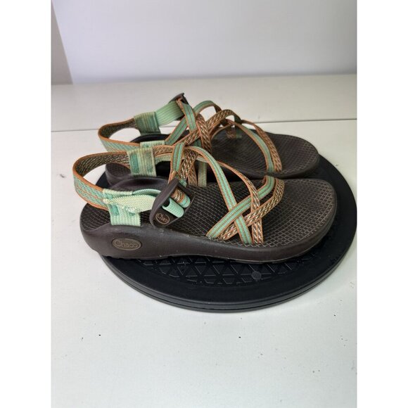 Chaco Women's Classic Strappy Sandals with Multicolor Buckle Size 7 - Picture 4 of 10